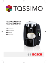 Bosch TASSIMO TAS 40XXGB/CH Manuel utilisateur