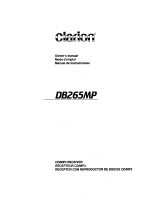 Clarion DBZ6SMP Le manuel du propriétaire
