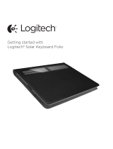 Logitech Solar Keyboard Folio Manuel utilisateur