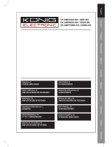 Konig Electronic PA-AMP15000-KN Le manuel du propriétaire