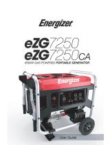 Energizer eZG7250 Manuel utilisateur