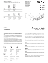Cambridge Audio minx X500 Guide d'installation