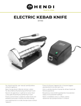 Hendi 267264 Electric Kebab Knife Manuel utilisateur