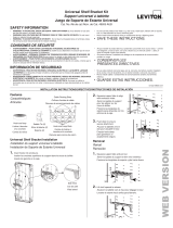 Leviton 49605-AUB Instruction Sheet