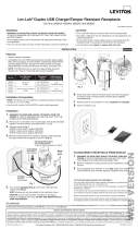 Leviton M58AA-HGW Instruction Sheet
