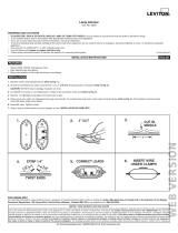Leviton 6250-3I Instruction Sheet