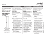 Leviton F3168-FDR Instruction Sheet