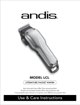 Andis LCL Mode d'emploi