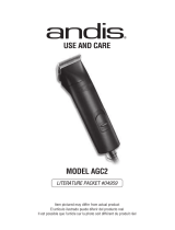 Andis AGC2 Mode d'emploi