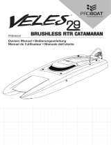 ProBoat Veles 29" Catamaran Brushless RTR Manuel utilisateur
