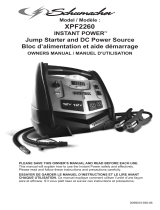 Schumacher XPF2260 Jump Starter and DC Power Source Le manuel du propriétaire