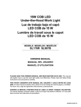 Schumacher Electric SL176R 15W COB LED Under-the-Hood Work Light Le manuel du propriétaire