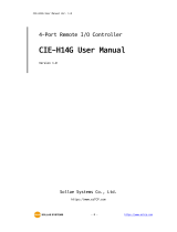 Sollae Systems CIE-H14G Manuel utilisateur