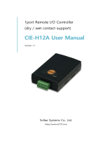Sollae Systems CIE-H12A Manuel utilisateur