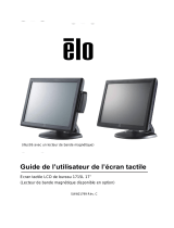 Elo 1715L 17" Touchscreen Monitor Mode d'emploi