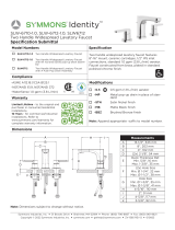 Symmons SLW-6712-MP-1.0 Guide d'installation