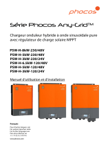 Phocos Any-Grid Hybrid Inverter Charger PSW-H Manuel utilisateur