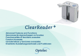 Optelec ClearReader+ Le manuel du propriétaire