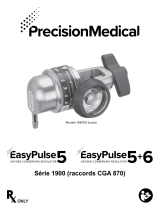 Precision Medical EasyPulse5/5+6 Oxygen Conserving Regulator Manuel utilisateur