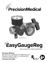 Precision Medical EasyGauge Reg Oxygen Regulator Manuel utilisateur