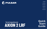 Pulsar XG35 LRF Axion 2 LRF Thermal Imaging Monocular Mode d'emploi