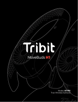 Tribit BTH95 True Wireless H1 Earbuds Manuel utilisateur