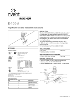 nVent RAYCHEM E-100-A High-Profile End Seal Manuel utilisateur