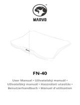Marvo FN-40 Laptop Cooling Stand Manuel utilisateur