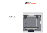 Snapmaker J1 IDEX 3D Printer Mode d'emploi
