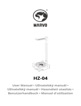Marvo HZ-04 RGB Permium Headset Stand Manuel utilisateur
