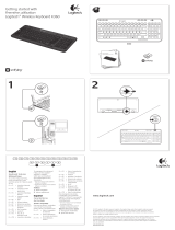 Logitech K360 Wireless Keyboard Manuel utilisateur