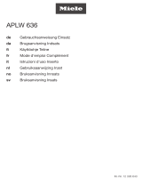 Miele APLW 636 Mode d'emploi