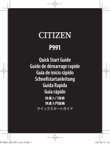 Citizen P991 Smart Watch Manuel utilisateur