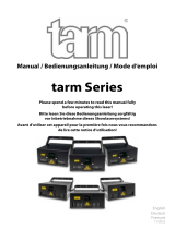 TARM 11 High Performance Full Colour Laser System Manuel utilisateur