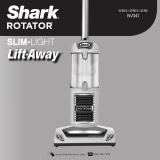 Shark NV341 Series Rotator Slim-Light Lift-Away Vacuum Manuel utilisateur