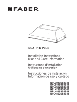 Faber Inca Pro Plus 48 x 22 NB-B Guide d'installation