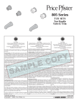 Pfister 005-81BC Specification and Owner Manual