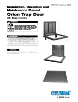 Orion Trap Doors Type J Guide d'installation