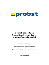 probst SVZ-UNI-VARIO Manuel utilisateur