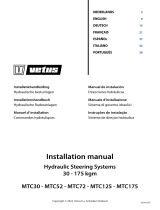 Vetus MTC30 Series Hydraulic Steering System Manuel utilisateur