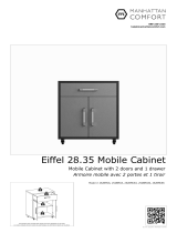 Manhattan Comfort Eiffel Garage Work Station Set of 2 Assembly Manual