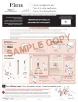 Pfister Tisbury LG6-3TBBG Specification and Owner Manual