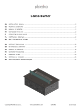 Planika Senso Bioethanol Burner Insert Manuel utilisateur