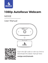 NexiGo N930E 1080p Autofocus Webcam Manuel utilisateur