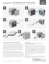 Ewent EW3907 ATC Replacement PC Power Supply Guide d'installation