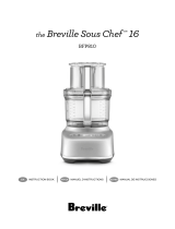 Breville BFP810 the Sous Chef 16 Manuel utilisateur