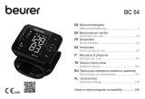 Beurer BC 54 Blood Pressure Monitor Manuel utilisateur