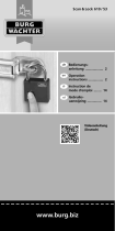 BURG WACHTER BURG-WACHTER Y844732 Scan Lock 610 / 53 Padlock 53mm Fingerprint Lock Manuel utilisateur