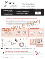 Pfister Solita 8P8-SOCC Specification and Owner Manual