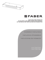 Faber DUCTGRT304 Ductless Vent Grate Kit Manuel utilisateur